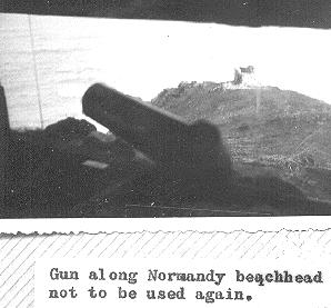 Cannon on Normandy