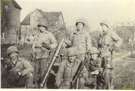 A proud mortar crew